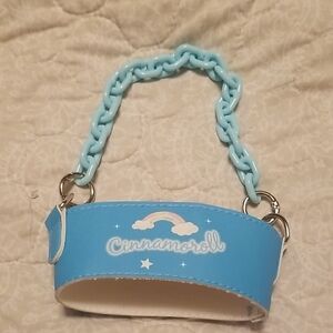 New!! Sanrio Cinnamoroll Blue "Travel Cup Holder ONLY, No Cup!!!